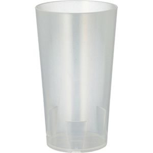 Trinkbecher Papstar 85194, transparent, PP