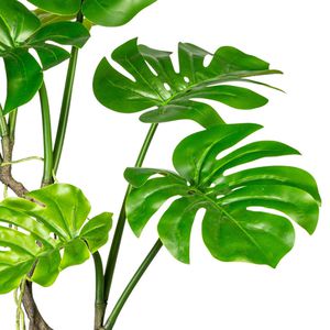 Produktbild für Kunstpflanze Creativ-green Splitphilodendron