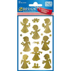 Sticker Zweckform 52393 Z-Design Christmas