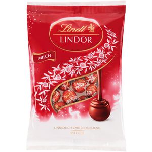 Produktbild für Pralinen Lindt Lindor Milch Mini, 21 Stück