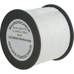 Maurerschnur Schwan 340010, weiß