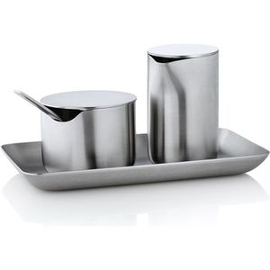 Produktbild für Zuckerdose Blomus Basic, silber