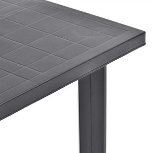 Produktbild für Gartentisch vidaXL 48804, Kunststoff