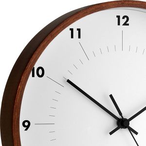 Produktbild für Wanduhr TFA 98.1097, Holz, Funkuhr