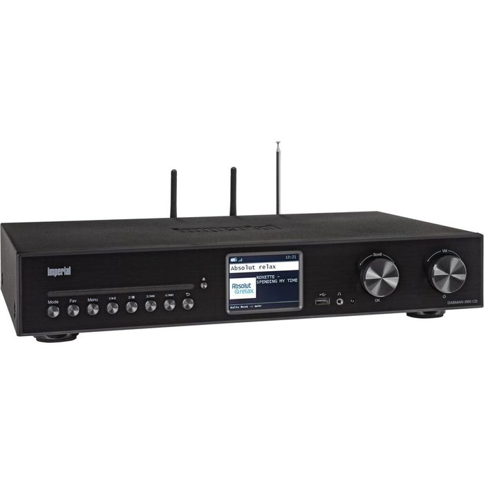 Imperial DAB-Tuner DABMAN i560 CD DAB+, CD, Bluetooth, USB, Verstärker ...