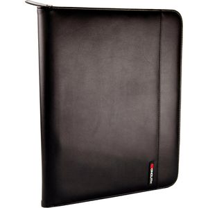 Produktbild für Schreibmappe Monolith 2881 schwarz, Kunstleder
