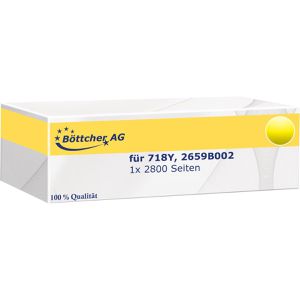Produktbild für Toner Böttcher-AG für Canon 718Y, 2659B002