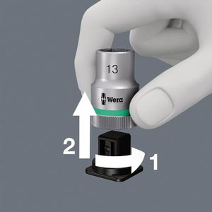Produktbild für Werkzeugtasche Wera 8100 SA All-in Zyklop Speed-Knarrensatz