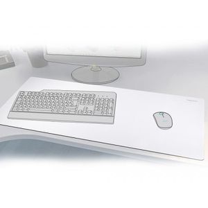 Produktbild für Mauspad DeLock XXL, 12044, weiß