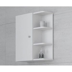 Produktbild für Bad-Hängeschrank Vicco Fynn, weiß