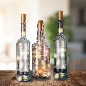 Produktbild für Lichterkette Goobay 57866, Flaschenlicht, 10 LED, innen