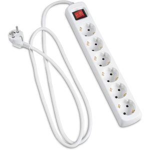 Produktbild für Steckdosenleiste Hama 108833, mit 5m Kabel