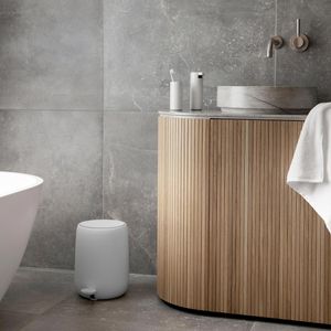 Produktbild für Mülleimer Blomus SONO Micro Chip, hellgrau