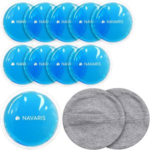 Kühlkompresse Navaris Gel Set, 10 Stück
