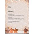 Zusatzbild Weihnachtsbriefpapier Sigel DP137, Copper Glance
