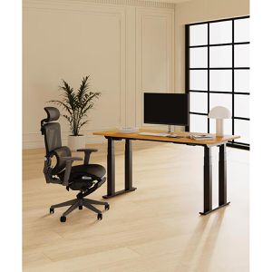 Produktbild für Schreibtischgestell FlexiSpot E7W Plus, 4 Memoryspeicher