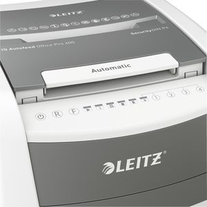 Produktbild für Aktenvernichter Leitz 8017 IQ Autofeed Office Pro 600, Rollen