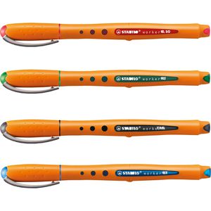 Produktbild für Tintenroller Stabilo worker + medium, 2018/4