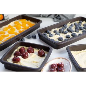 Produktbild für Auflaufform Lurch FlexiForm FlexiBlech, braun, aus Silikon