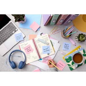 Produktbild für Haftnotizen Post-it Transparent Notes, pastellorange