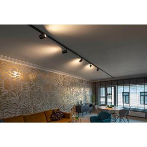 Produktbild für Deckenstrahler SLV Enola, schwarz mit GU10-Fassung