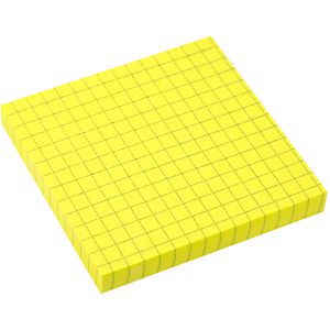 Produktbild für Haftnotizen Info Brilliant Sticky Notes, gelb