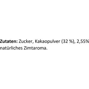 Produktbild für Kakao Cafe-Tasse belgische Trinkschokolade Zimt, Pulver