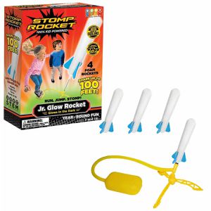 Fluggerät Stomp-Rocket 365044 Junior Glow Raketenspiel
