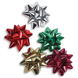 Produktbild für Geschenkschleife Präsent Mexico metallic, sortiert