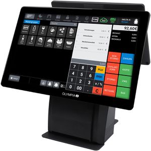 Produktbild für Registrierkasse Olympia Touch T215DK, schwarz