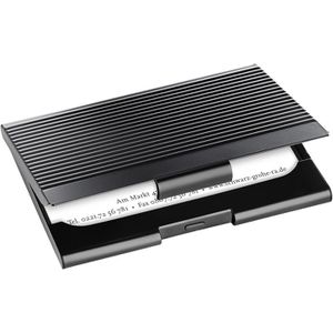 Produktbild für Visitenkartenetui Sigel VZ134, schwarz