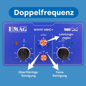 Produktbild für Ultraschallreinigungsgerät Emag Emmi 60 HC Plus