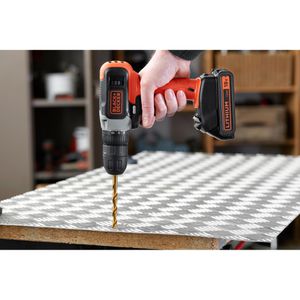 Produktbild für Akku-Bohrschrauber Black+Decker BCD001C1-QW