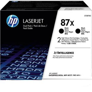 Toner HP 87X, CF287XD Doppelpack