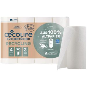 Küchenrolle Oecolife 3-lagig