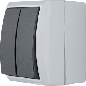 Lichtschalter REV-Ritter AquaForm, grau