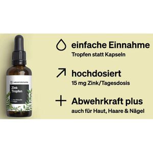 Produktbild für Zink natural-elements 100 ml, für 2450 Tropfen