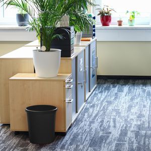 Produktbild für Papierkorb Helit H6105895, the german, schwarz