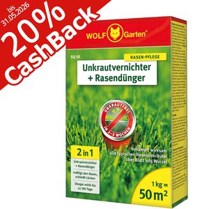 Unkrautvernichter Wolf-Garten SQ 50 Rasendünger