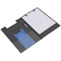 Klemmbrettmappe RAPESCO VFDCB0B3, A4 Kunststoffbezug, mit Stiftehalter, schwarz