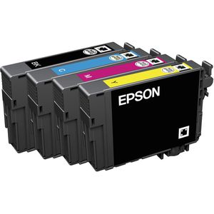 Epson Tinte 18XL T1816 Gänseblümchen, – AG gelb schwarz, cyan, C13T181640, magenta, Böttcher Multipack