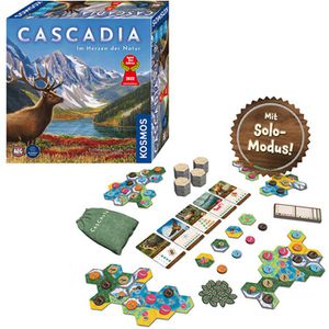 Produktbild für Brettspiel Kosmos Cascadia - Im Herzen der Natur