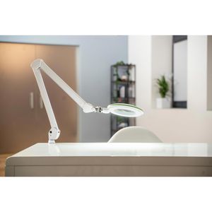 Produktbild für Lupenleuchte Lumeno Lambda M LED, mit Tischklemme