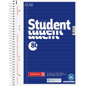 Produktbild für Collegeblock Brunnen Student 106787101, A5