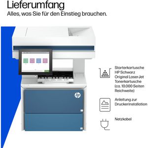 Produktbild für Multifunktionsgerät HP LaserJet Enterprise MFP 6600dn