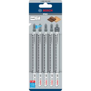 Produktbild für Stichsägeblätter Bosch PRO Hardwood fast T344DF