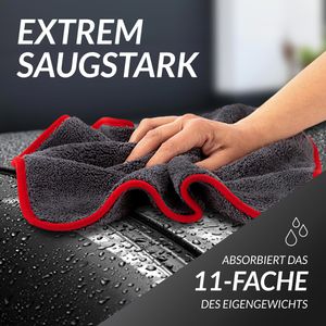 Produktbild für Poliertuch Glart Premium Flausch , 40 x 40 cm
