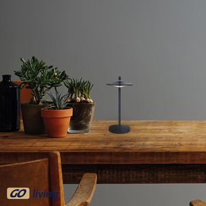 Produktbild für Tischlampe Müller-Licht Lily, schwarz, LED, warmweiß
