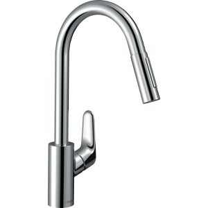 Produktbild für Küchenarmatur hansgrohe Focus M41, chrom
