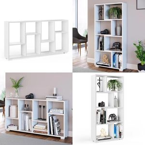 Produktbild für Bücherregal Vicco Domus, weiß